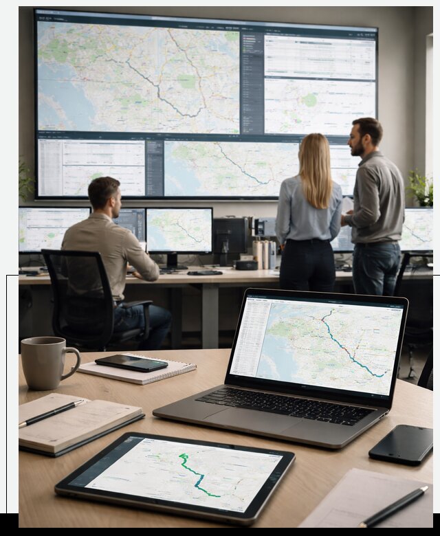 Трекинг грузов и Fleet Management, мониторинг автопарка в Касимах