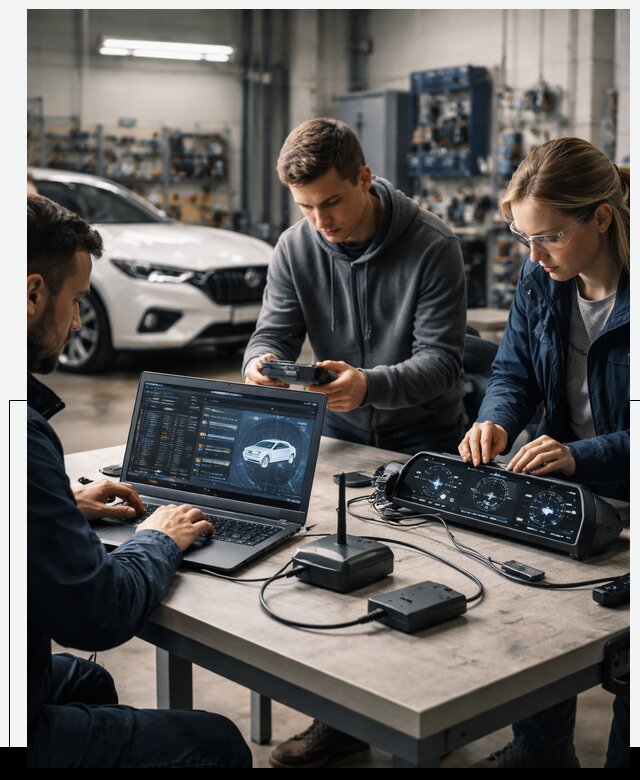 Разработка Connected Car и ПО для автопрома в Касимах