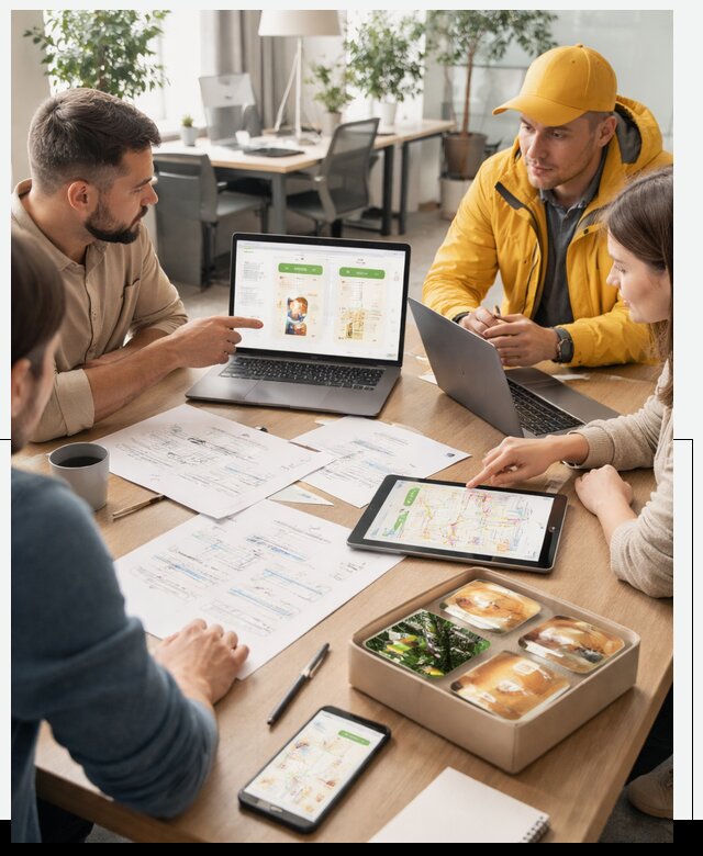 Разработка агрегатора доставки еды в Касимах от 16311 р., АвикейКсм